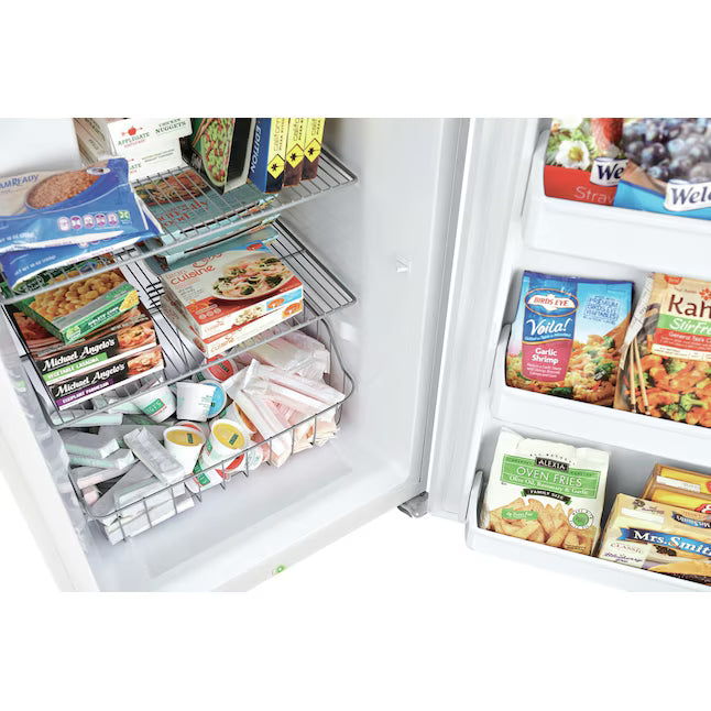 Frigidaire 20 Cu. Ft. ENERGY STAR Garage Ready Carbon Upright Freezer with EvenTemp™ Cooling System 22442648 - FFUE2024AN - Scratch & Dent (Minor)