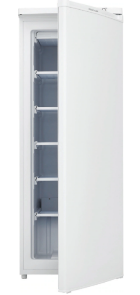 Frigidaire White 22 Inch Upright 6 Cu. Ft. Freezer with Manual Defrost SA655 - FFUM0623AW - Scratch & Dent (Minor)