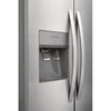 Pictures of Frigidaire Stainless Steel Counter-Depth 22.6-cu ft 3 -Door French Door ENERGY Star Refrigerator with Ice Maker with Water and Ice Dispenser - FRSS2323AS - Open Box - Neu Appliance Outlet - Discount Appliance Outlet in Austin, Tx