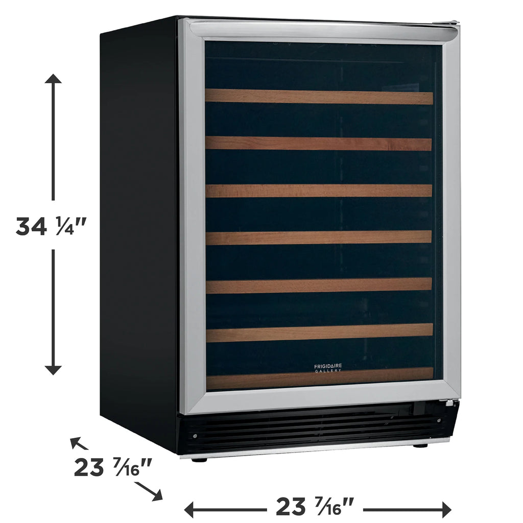 Frigidaire Gallery 52 Bottle Wine Cooler 3SD252 - FGWC5233TS - Scratch & Dent (Minor)