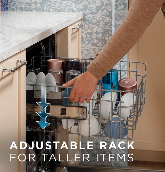 Pictures of GE® Fingerprint Resistant Stainless Steel ENERGY STAR® Top Control with Stainless Steel Interior Dishwasher with Sanitize Cycle GDT670SFVDS - New - Neu Appliance Outlet - Discount Appliance Outlet in Austin, Tx