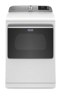 Pictures of Maytag White Smart Top Load 5.3 Cu. Ft. Washer with Extra Power and Built- In Faucet MVW7230HW - Certified Refurbished and Maytag White Smart Electric 7.4 Cu. Ft. Dryer with Extra Power MED7230HW - New in Box - Neu Appliance Outlet - Discount Appliance Outlet in Austin, Tx