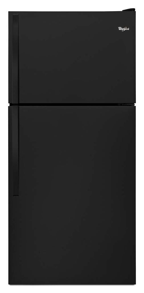 Pictures of Whirlpool 30-inch 18 Cu. Ft. Wide Top Freezer Refrigerator in Black WRT108FFDB - Open Box - Neu Appliance Outlet - Discount Appliance Outlet in Austin, Tx
