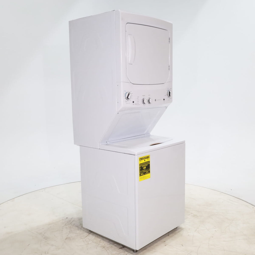 Pictures of GE 3.8 cu. ft. Laundry Center Washer and 5.9 cu. ft. Electric Dryer with Electro-Mechanical Rotary Dial Controls - Scratch & Dent - Minor - Neu Appliance Outlet - Discount Appliance Outlet in Austin, Tx
