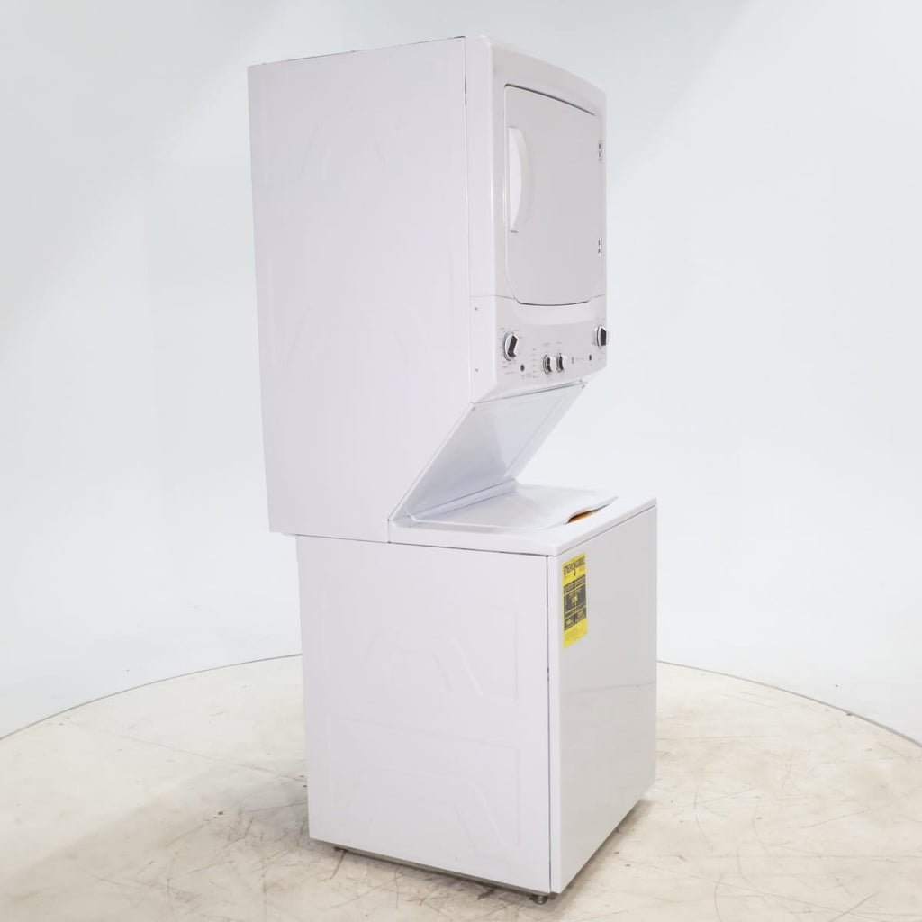 Pictures of GE 3.8 cu. ft. Laundry Center Washer and 5.9 cu. ft. Electric Dryer with Electro-Mechanical Rotary Dial Controls - Scratch & Dent - Minor - Neu Appliance Outlet - Discount Appliance Outlet in Austin, Tx