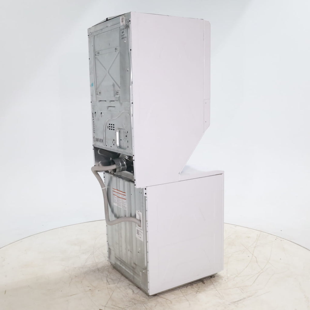 Pictures of GE 3.8 cu. ft. Laundry Center Washer and 5.9 cu. ft. Electric Dryer with Electro-Mechanical Rotary Dial Controls - Scratch & Dent - Minor - Neu Appliance Outlet - Discount Appliance Outlet in Austin, Tx