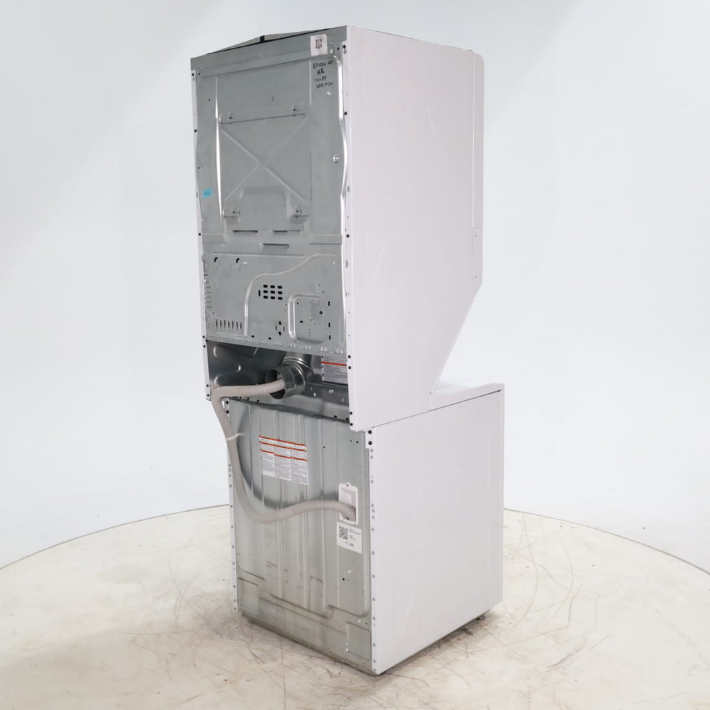 Pictures of GE 3.8 cu. ft. Laundry Center Washer and 5.9 cu. ft. Electric Dryer with Electro-Mechanical Rotary Dial Controls - Scratch & Dent - Minor - Neu Appliance Outlet - Discount Appliance Outlet in Austin, Tx