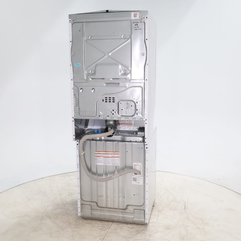 Pictures of GE 3.8 cu. ft. Laundry Center Washer and 5.9 cu. ft. Electric Dryer with Electro-Mechanical Rotary Dial Controls - Scratch & Dent - Minor - Neu Appliance Outlet - Discount Appliance Outlet in Austin, Tx