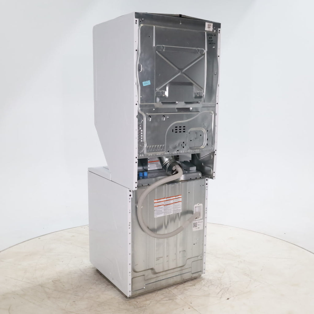 Pictures of GE 3.8 cu. ft. Laundry Center Washer and 5.9 cu. ft. Electric Dryer with Electro-Mechanical Rotary Dial Controls - Scratch & Dent - Minor - Neu Appliance Outlet - Discount Appliance Outlet in Austin, Tx