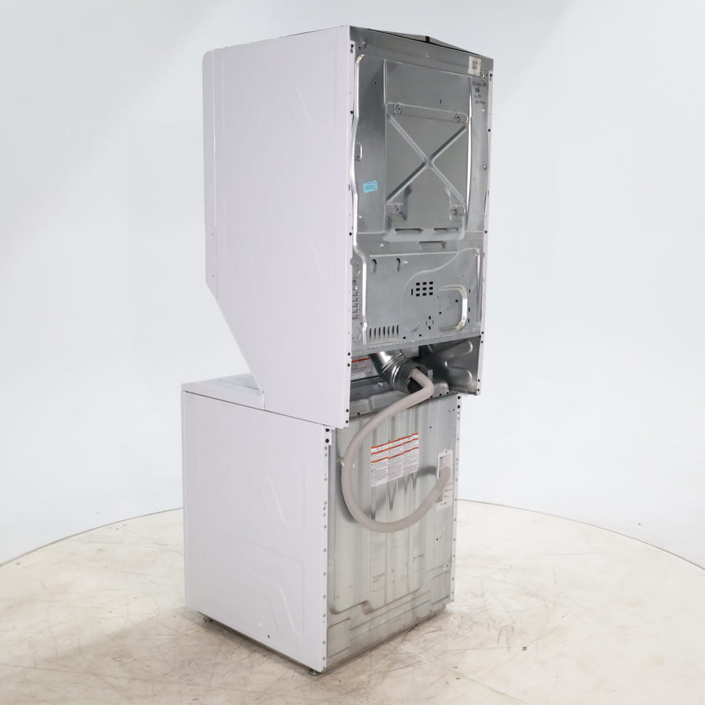 Pictures of GE 3.8 cu. ft. Laundry Center Washer and 5.9 cu. ft. Electric Dryer with Electro-Mechanical Rotary Dial Controls - Scratch & Dent - Minor - Neu Appliance Outlet - Discount Appliance Outlet in Austin, Tx