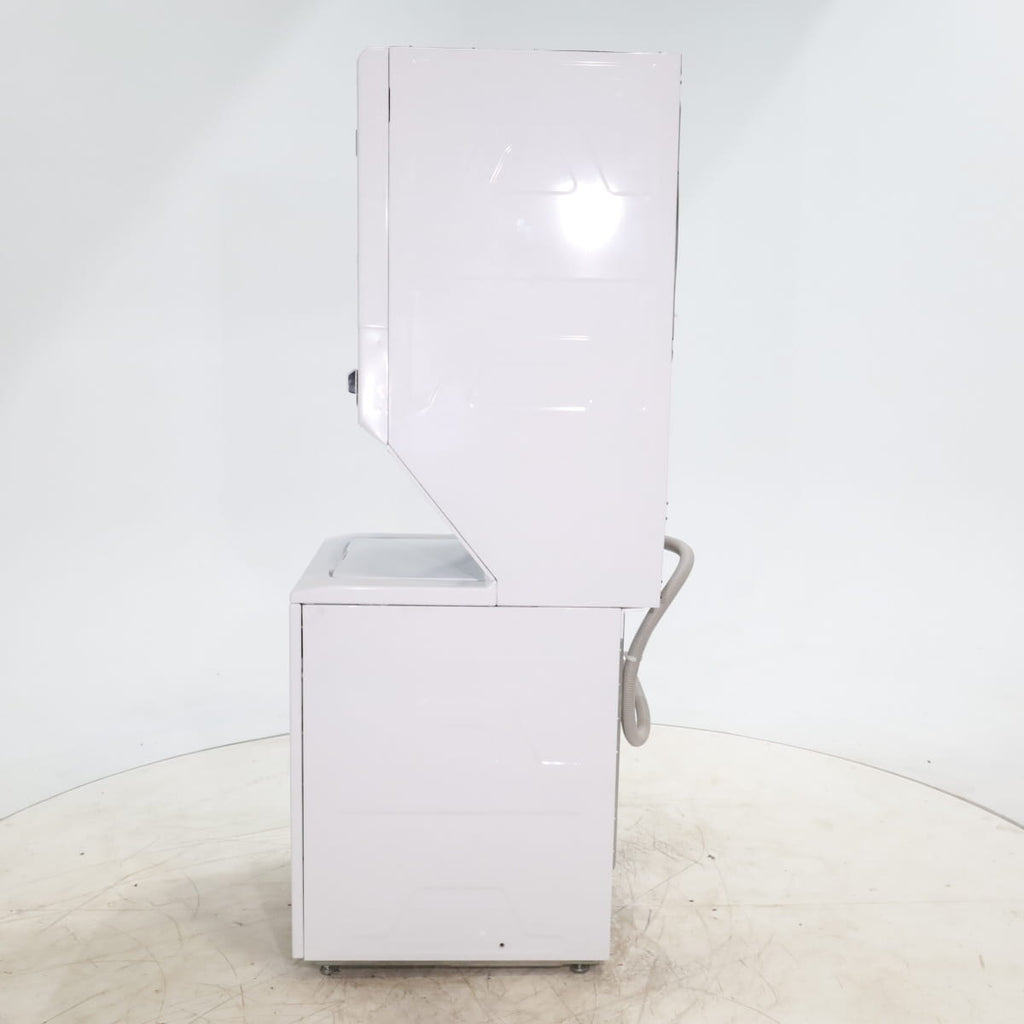 Pictures of GE 3.8 cu. ft. Laundry Center Washer and 5.9 cu. ft. Electric Dryer with Electro-Mechanical Rotary Dial Controls - Scratch & Dent - Minor - Neu Appliance Outlet - Discount Appliance Outlet in Austin, Tx