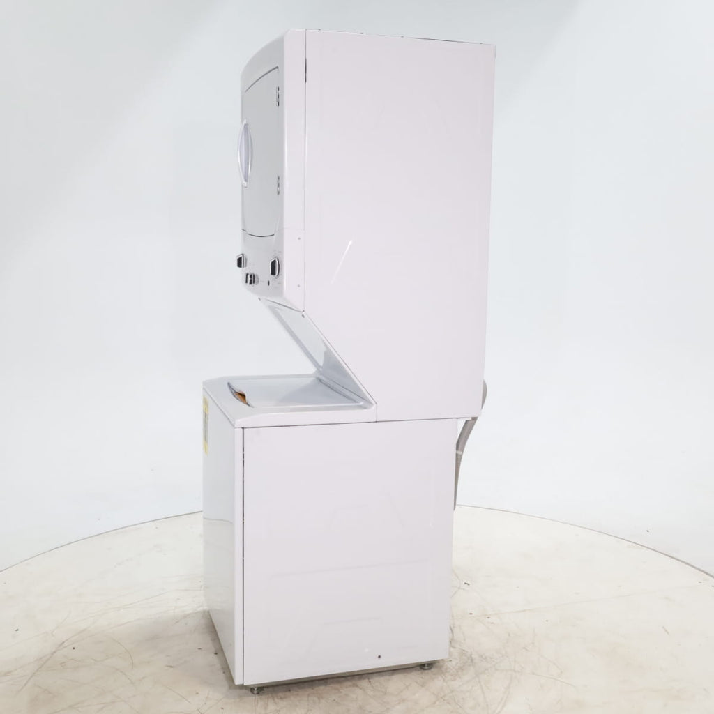 Pictures of GE 3.8 cu. ft. Laundry Center Washer and 5.9 cu. ft. Electric Dryer with Electro-Mechanical Rotary Dial Controls - Scratch & Dent - Minor - Neu Appliance Outlet - Discount Appliance Outlet in Austin, Tx