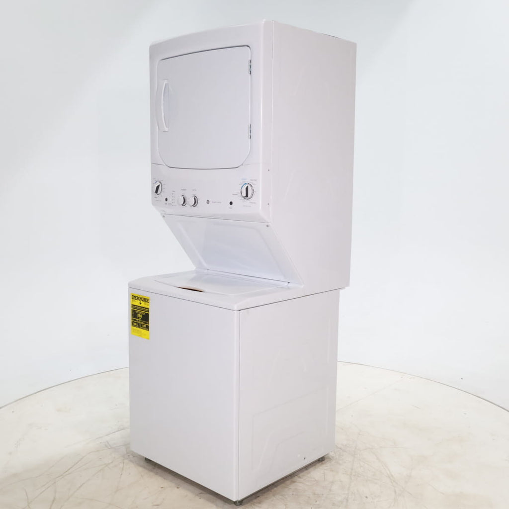 Pictures of GE 3.8 cu. ft. Laundry Center Washer and 5.9 cu. ft. Electric Dryer with Electro-Mechanical Rotary Dial Controls - Scratch & Dent - Minor - Neu Appliance Outlet - Discount Appliance Outlet in Austin, Tx