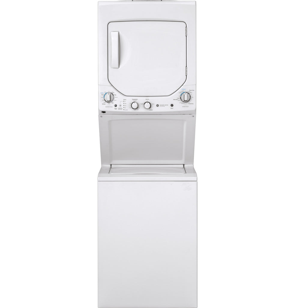 Pictures of GE Unitized Spacemaker® 2.3 cu. ft. Capacity Washer with Stainless Steel Basket and 4.4 cu. ft. Capacity Electric Dryer 251310SD915 - GUD24ESSMWW - Scratch & Dent (Minor) - Neu Appliance Outlet - Discount Appliance Outlet in Austin, Tx
