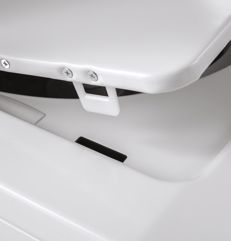 Pictures of GE Unitized Spacemaker® 2.3 cu. ft. Capacity Washer with Stainless Steel Basket and 4.4 cu. ft. Capacity Electric Dryer 251310SD915 - GUD24ESSMWW - Scratch & Dent (Minor) - Neu Appliance Outlet - Discount Appliance Outlet in Austin, Tx