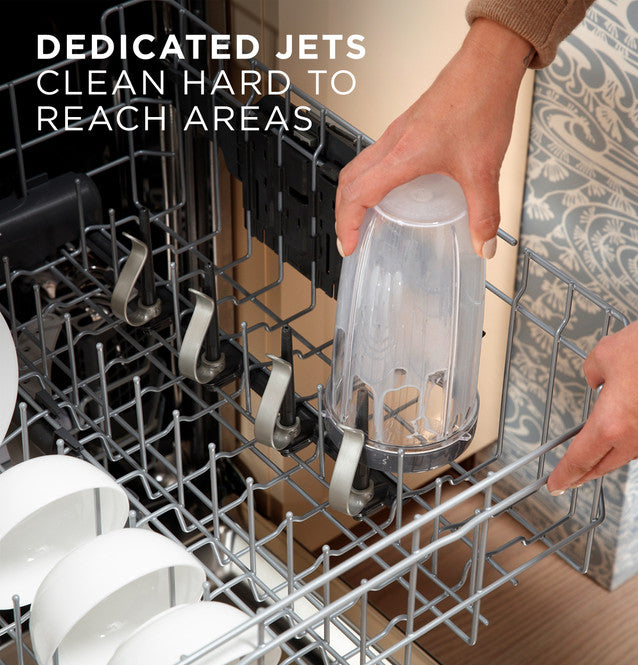 GE® Fingerprint Resistant Stainless Steel ENERGY STAR® Top Control with Stainless Steel Interior Dishwasher with Sanitize Cycle GE9849 - GDT670SYVFS - New in Box