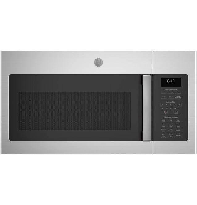 GE® 1.7 Cu. Ft. Over-the-Range Sensor Microwave Oven in Stainless Steel 251317SD1280 - JVM6175SKSS - Scratch & Dent (Minor)