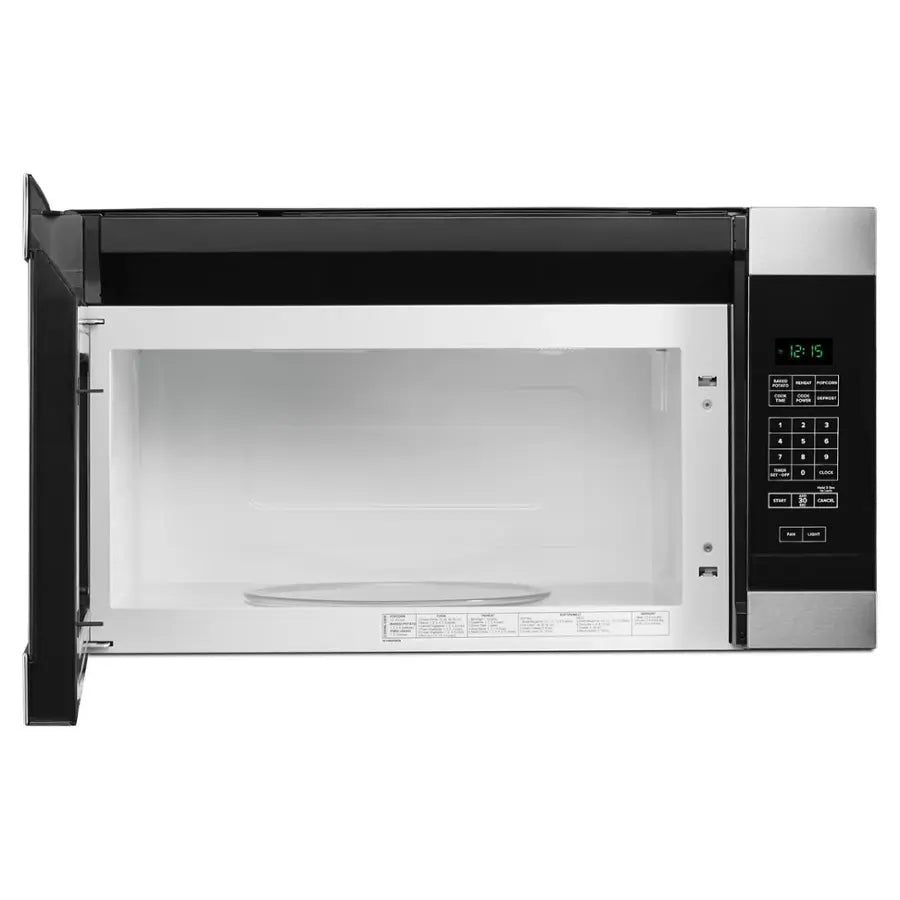 Amana Stainless Steel Over-the-Range 1.6 cu. ft. Microwave with Add 0:30 Seconds 5SD212 - AMV2307PFS - Scratch & Dent (Minor)