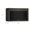 KitchenAid® Multifunction Over-the-Range Oven with Flush Built-In Design 5SD213 - KMMF530PBS - Scratch & Dent (Minor)
