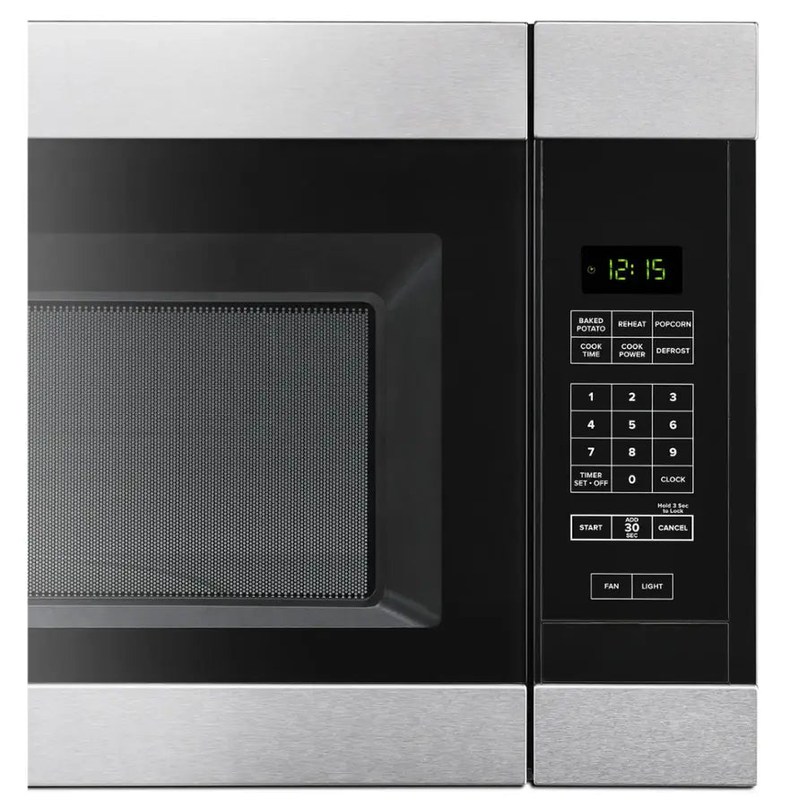 Amana Stainless Steel Over-the-Range 1.6 cu. ft. Microwave with Add 0:30 Seconds 5SD212 - AMV2307PFS - Scratch & Dent (Minor)