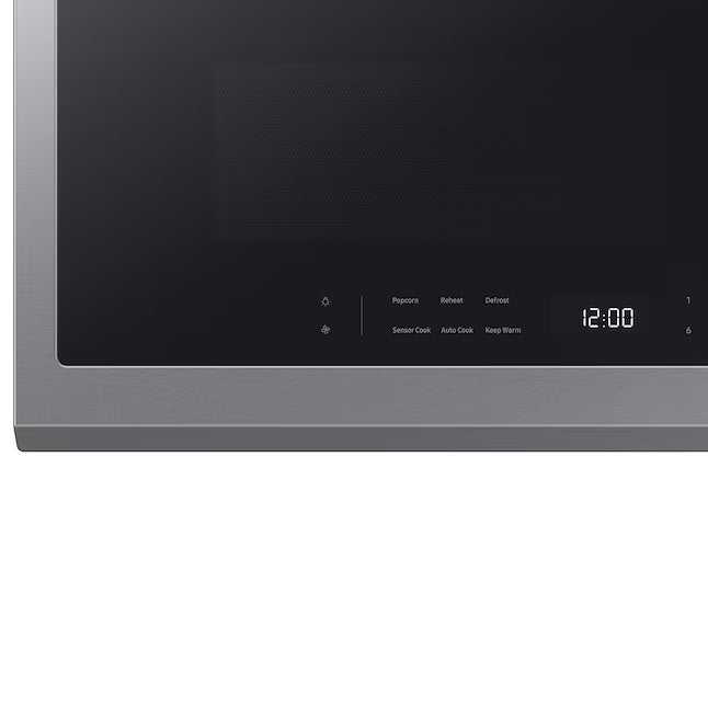 Samsung 2.1 cu. ft. Over-the-Range Microwave with Wi-Fi in Fingerprint Resistant Stainless Steel SA316 - ME21DG6300SR - Open Box