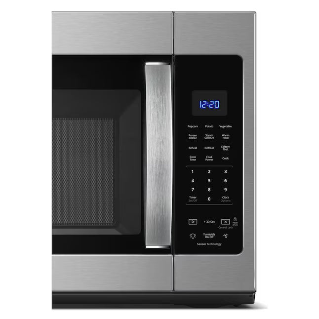 Whirlpool Steam 1.9 Cu. Ft. Microwave with Sensor Cooking and CleanRelease Non-Stick Interior in Fingerprint Resistant Stainless Steel WMH32519HZ - Scratch & Dent (Minor)