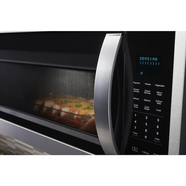 Whirlpool Steam 1.9 Cu. Ft. Microwave with Sensor Cooking and CleanRelease Non-Stick Interior in Fingerprint Resistant Stainless Steel WMH32519HZ - Scratch & Dent (Minor)