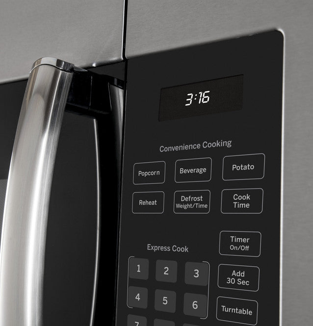 Pictures of GE® 1.6 Cu. Ft. Over-the-Range Microwave Oven in Stainless Steel JVM3160RFSS - Scratch & Dent (Minor) - Neu Appliance Outlet - Discount Appliance Outlet in Austin, Tx