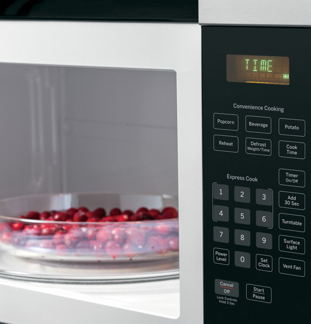 Pictures of GE® 1.6 Cu. Ft. Over-the-Range Microwave Oven in Stainless Steel JVM3160RFSS - Scratch & Dent (Minor) - Neu Appliance Outlet - Discount Appliance Outlet in Austin, Tx