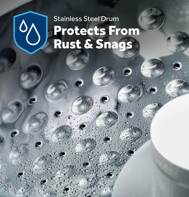 Pictures of GE® Commercial Quality 4.3 cu. ft. Capacity Washer with Stainless Steel Basket with Deep Clean and 5 Year Warranty - GTW525ACWWB - New in Box - Neu Appliance Outlet - Discount Appliance Outlet in Austin, Tx