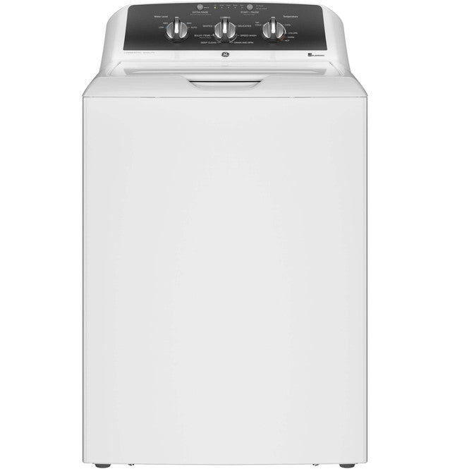 Pictures of GE® Commercial Quality 4.3 cu. ft. Capacity Washer with Stainless Steel Basket with Deep Clean and 5 Year Warranty - GTW525ACWWB - New in Box - Neu Appliance Outlet - Discount Appliance Outlet in Austin, Tx