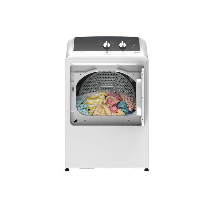 Pictures of GE® Commercial Quality 6.2 cu. ft. Capacity Electric Dryer with Up To 120 ft. Venting and 5-yr Limited Warranty - GTX52EASPWB - New in Box - Neu Appliance Outlet - Discount Appliance Outlet in Austin, Tx