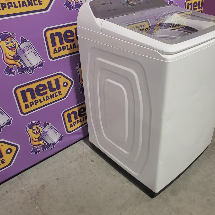 Pictures of Samsung ENERGY STAR 5.0 cu. ft. Top Load Washing Machine with Active Water Jet WA50R5200AW - Certified Refurbished - Neu Appliance Outlet - Discount Appliance Outlet in Austin, Tx