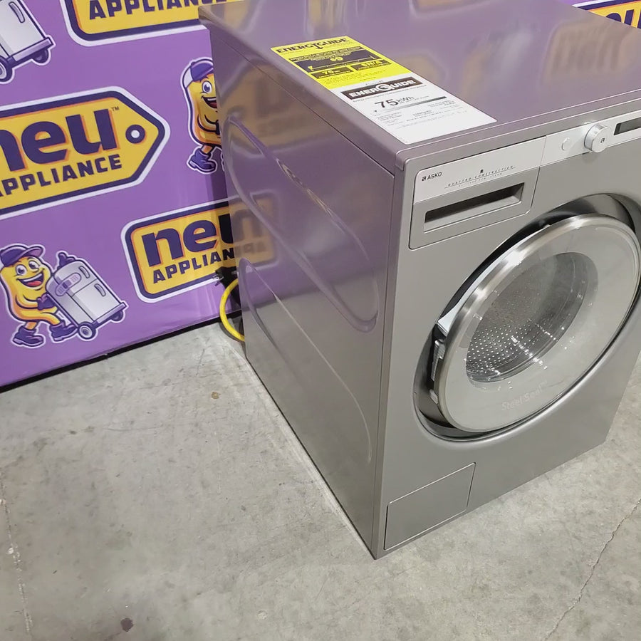 Pictures of Asko 24 Inch Front Load Washer with 2.8 Cu. Ft. Capacity, Active Drum™ Technology, Quattro Construction™ Technology, 22 Wash Programs, Steam Refresh, Sanitize, Bedding, Allergy Programs, and Super Wash 11110480 - W4114C.T - Scratch & Dent (Minor) - Neu Appliance Outlet - Discount Appliance Outlet in Austin, Tx