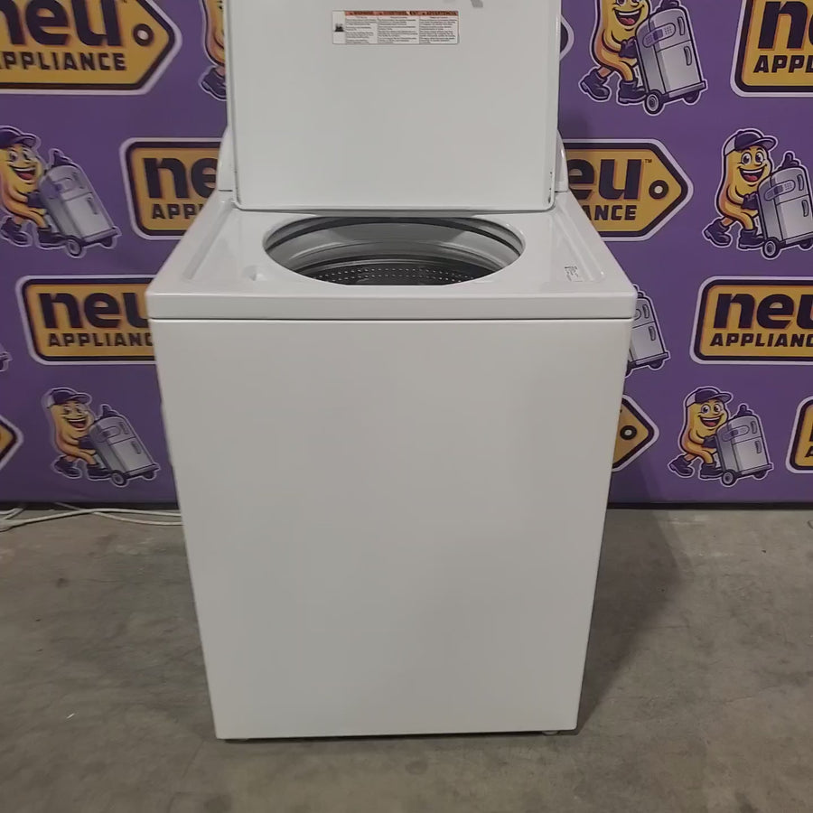 Pictures of Whirlpool 3.8–3.9 Cu. Ft. Top Load Washer with 2 in 1 Removable Agitator and Soil Level Selection WTW4957PW - Certified Refurbished and Whirlpool 7-cu ft Vented Electric Dryer WED4815EW - Certified Refurbished - Neu Appliance Outlet - Discount Appliance Outlet in Austin, Tx