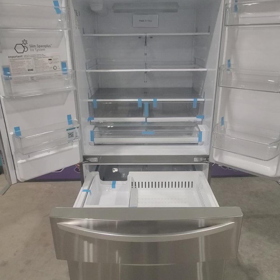 Pictures of LG 28 cu ft. Smart Double Freezer Refrigerator with Craft Ice™ LRMXS2806S - Scratch and Dent (Minor) - Neu Appliance Outlet - Discount Appliance Outlet in Austin, Tx