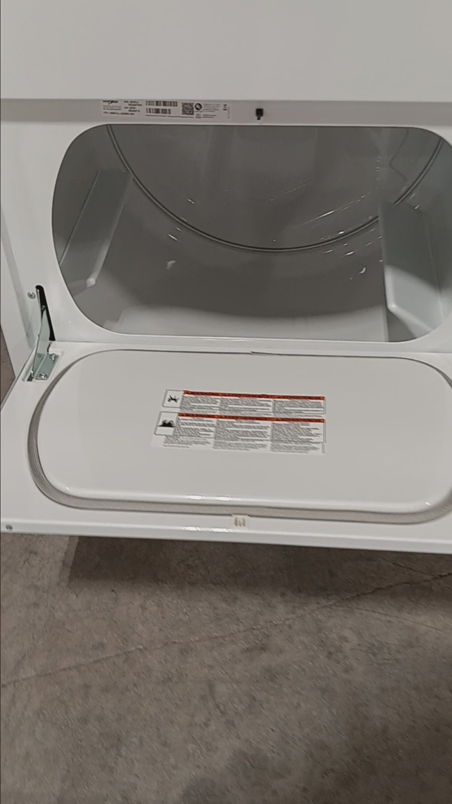 Pictures of Whirlpool 7.0 cu. ft. Electric Dryer with Adaptive Dry and Wrinkle Shield™ Option 22442622 - WED4307SW - Open Box - Neu Appliance Outlet - Discount Appliance Outlet in Austin, Tx