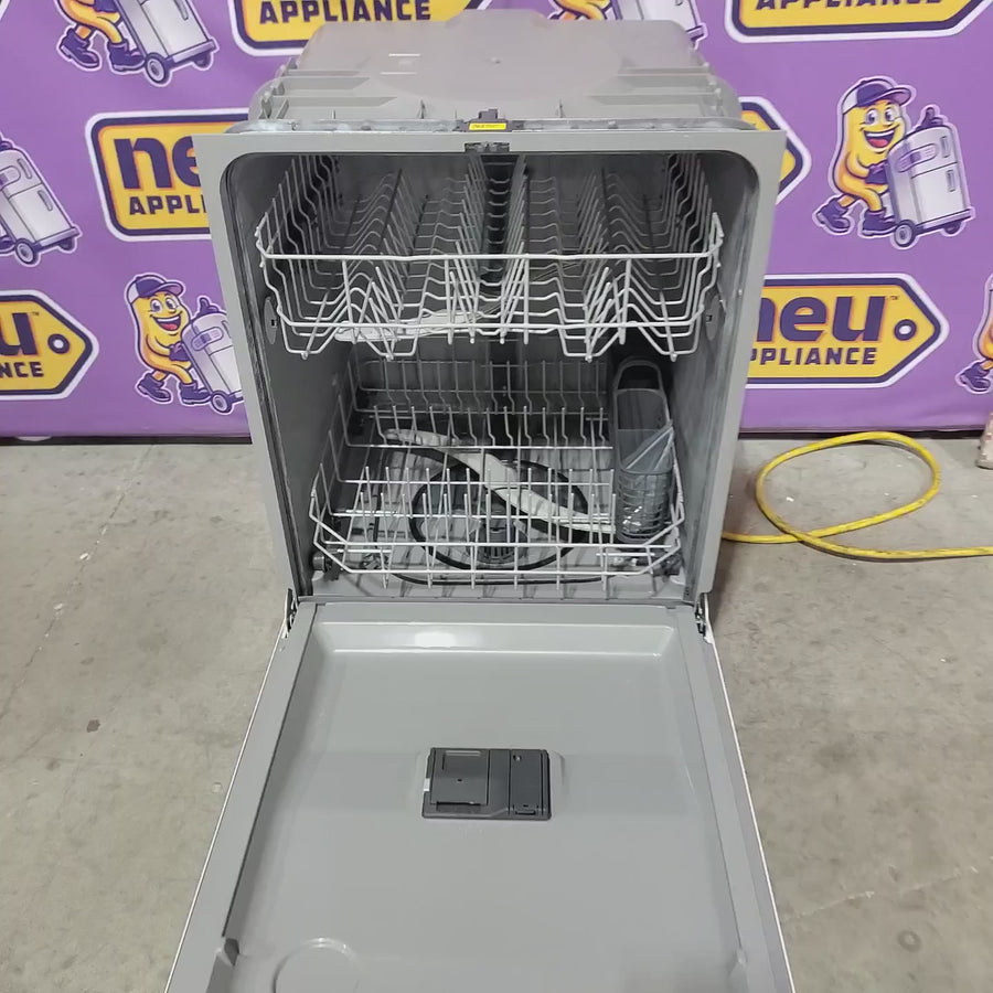 Pictures of GE® ENERGY STAR® Dishwasher with Front Controls in White GDF460PGTWW - Scratch & Dent (Minor) - Neu Appliance Outlet - Discount Appliance Outlet in Austin, Tx