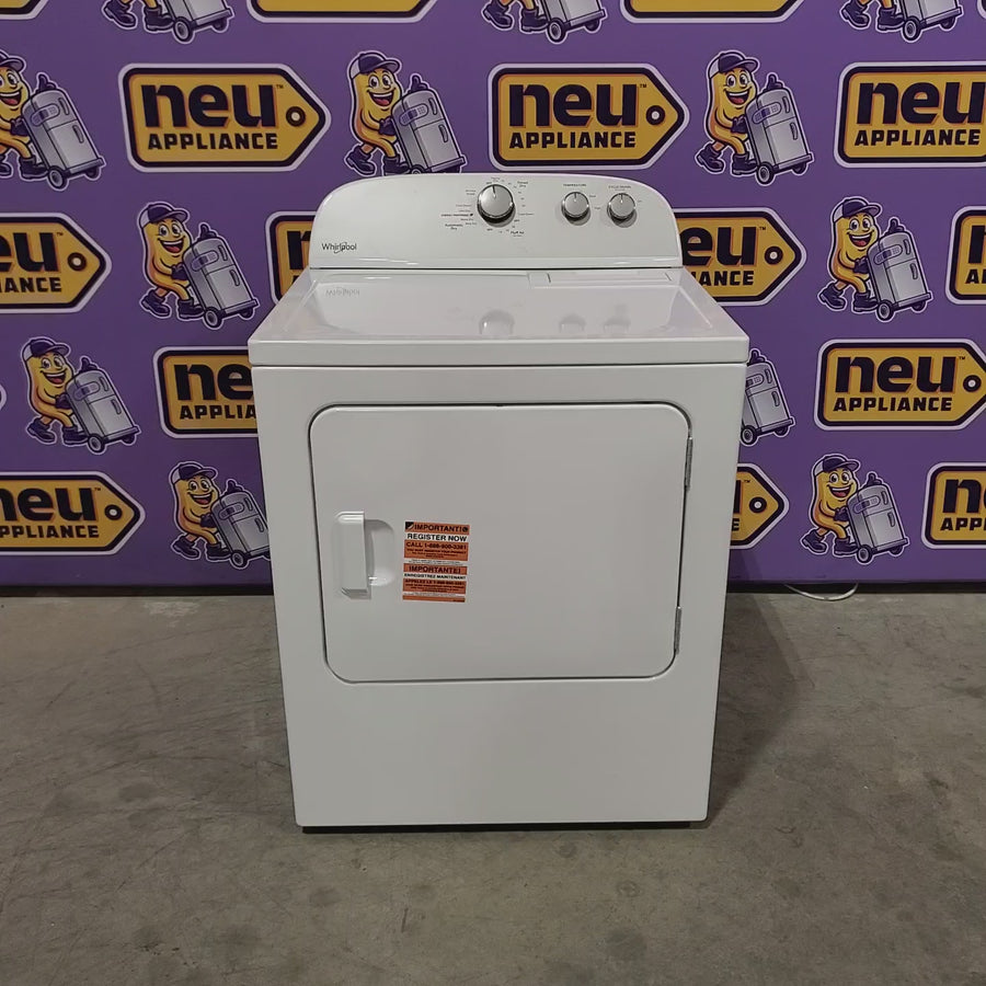 Pictures of Whirlpool White Electric Extra Large 7.0 Cu. Ft. Dryer with Wrinkle Shield 22121517 - WED4815EW - Scratch & Dent (Minor) - Neu Appliance Outlet - Discount Appliance Outlet in Austin, Tx