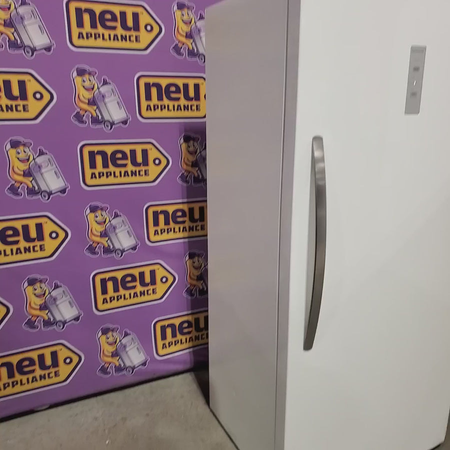 Pictures of Frigidaire 20 Cu. Ft. ENERGY STAR Garage Ready White Upright Freezer with EvenTemp™ Cooling System FFUE2024AW - Scratch & Dent (Minor) - Neu Appliance Outlet - Discount Appliance Outlet in Austin, Tx