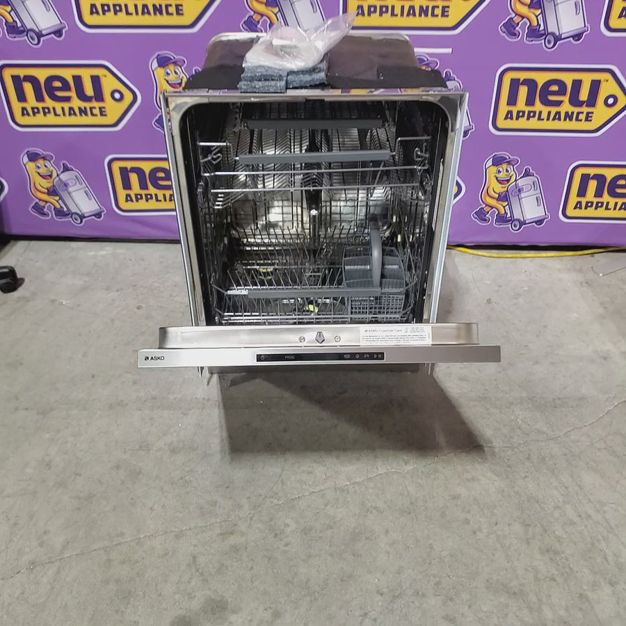 Pictures of Asko 24 Inch Fully-Integrated Built-In Dishwasher with 16 Place Settings, 9 Wash Cycles, 42 dBA Noise Level, 3 Racks, 3 Spray Arms, 9 Spray Zones, XL Tub, Super Cleaning System+™, and Aqua Safe™ 11112546 - DBI564IS - Open Box - Neu Appliance Outlet - Discount Appliance Outlet in Austin, Tx