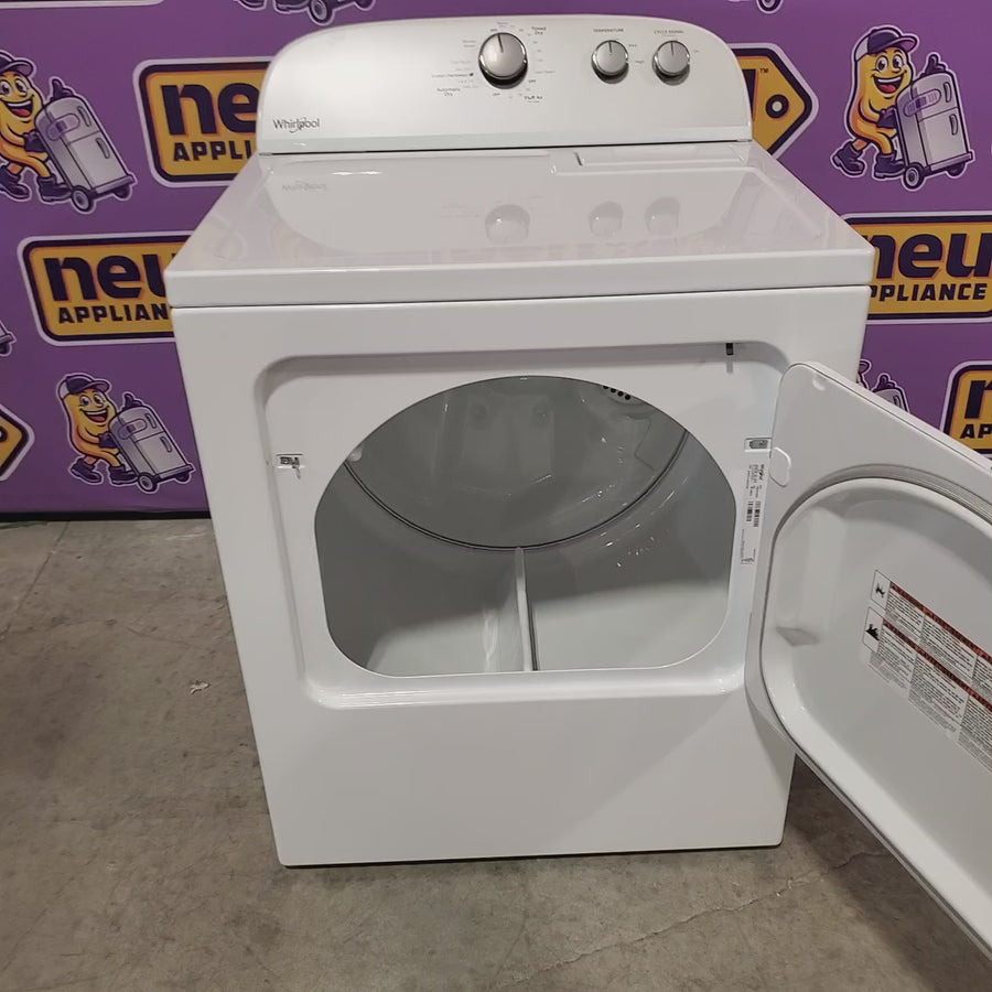 Pictures of Whirlpool White Electric Extra Large 7.0 Cu. Ft. Dryer with Wrinkle Shield 22142781 - WED4815EW - Open Box - Neu Appliance Outlet - Discount Appliance Outlet in Austin, Tx