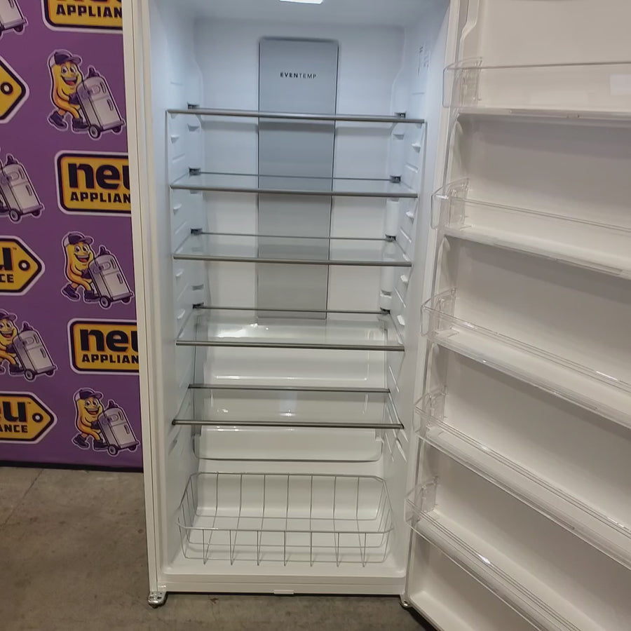 Pictures of Frigidaire 20 Cu. Ft. Energy Star Garage Ready Single-Door Refrigerator in White FRAE2024AW - Scratch & Dent (Moderate) - Neu Appliance Outlet - Discount Appliance Outlet in Austin, Tx