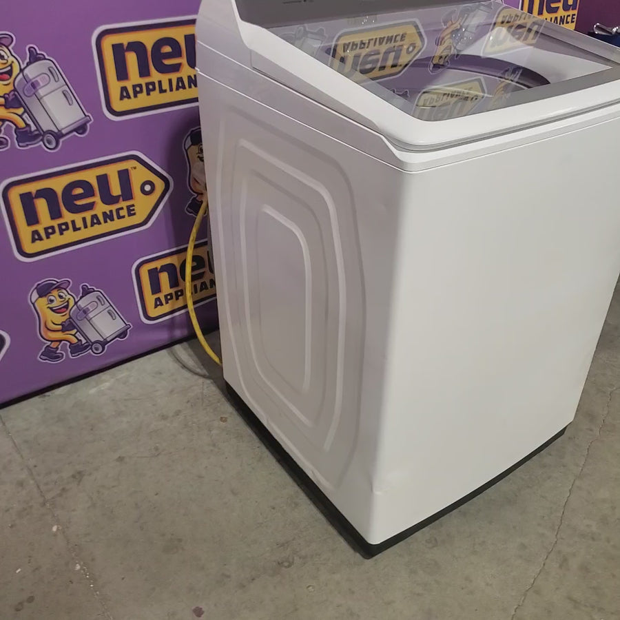 Pictures of Samsung ENERGY STAR 5.0 cu. ft. Top Load Washing Machine with Active Water Jet WA50R5200AW - Certified Refurbished - Neu Appliance Outlet - Discount Appliance Outlet in Austin, Tx