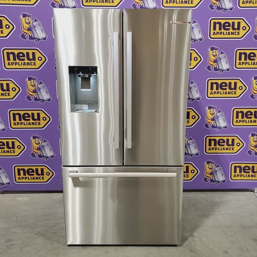 Pictures of Bosch 500 Series French Door Bottom Mount Refrigerator in Stainless Steel 22121486 - B36FD5SNS - Open Box - Neu Appliance Outlet - Discount Appliance Outlet in Austin, Tx