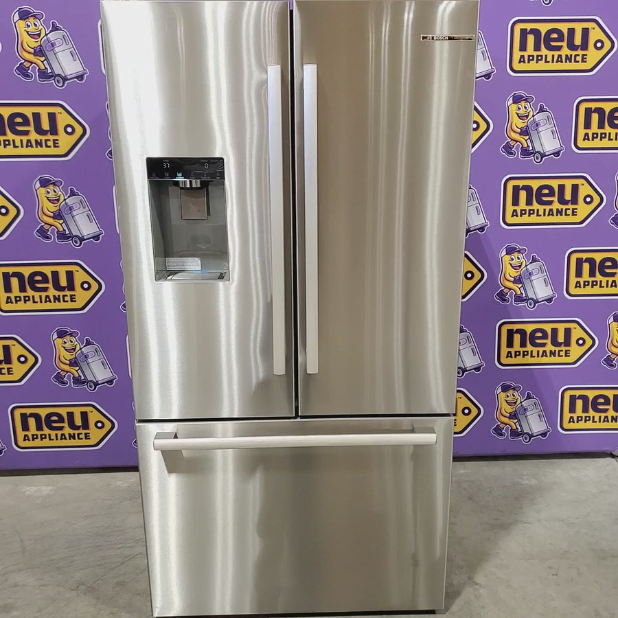 Pictures of Bosch 500 Series French Door Bottom Mount Refrigerator in Stainless Steel 22121486 - B36FD5SNS - Open Box - Neu Appliance Outlet - Discount Appliance Outlet in Austin, Tx