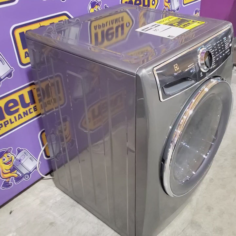 Pictures of Electrolux Titanium Front Load 600 Series 4.5 Cu. Ft. Washer with Smartboost and Hand Wash Cycle ELFW7637AT - Scratch & Dent (Moderate) - Neu Appliance Outlet - Discount Appliance Outlet in Austin, Tx