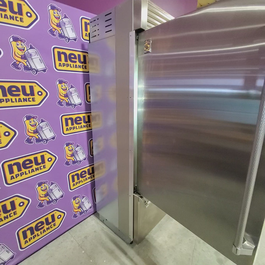 Pictures of Hestan Built-In Bottom Freezer Refrigerator with Top Compressor, EvenFlow Air Circulating Technology™, Dual Variable Speed Compressors, and FreshZone™ 11112545 - KRPL36 - Open Box - Neu Appliance Outlet - Discount Appliance Outlet in Austin, Tx