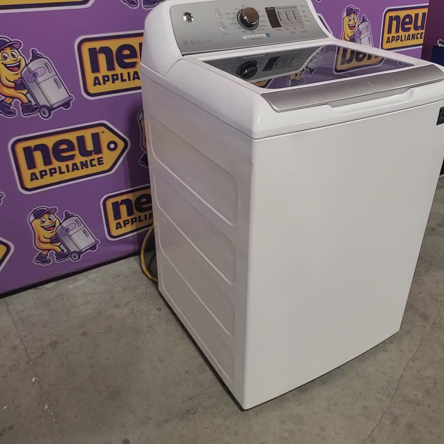 Pictures of GE® 4.6 cu. ft. Capacity Washer with Stainless Steel Basket GTW680BSJWS - Certified Refurbished - Neu Appliance Outlet - Discount Appliance Outlet in Austin, Tx
