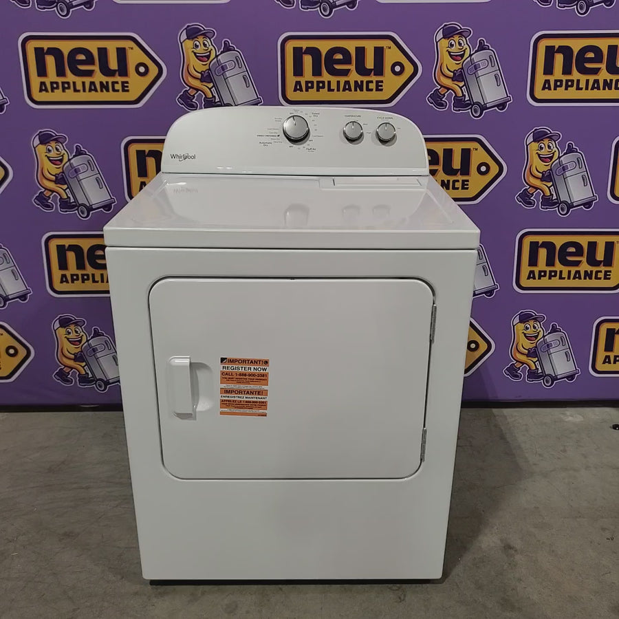 Pictures of Whirlpool White Electric Extra Large 7.0 Cu. Ft. Dryer with Wrinkle Shield 22221439 - WED4815EW - Scratch & Dent (Minor) - Neu Appliance Outlet - Discount Appliance Outlet in Austin, Tx